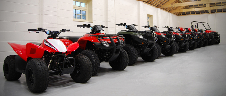 Honda showroom store four wheeler